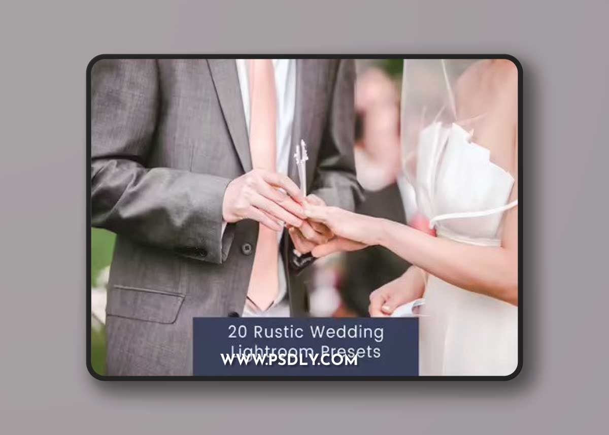 20 Rustic Wedding Lightroom Presets