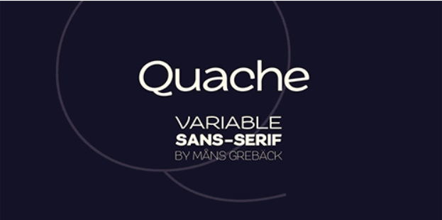 Quache Variable Font