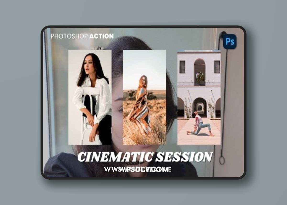 Cinematic Session Photoshop Action