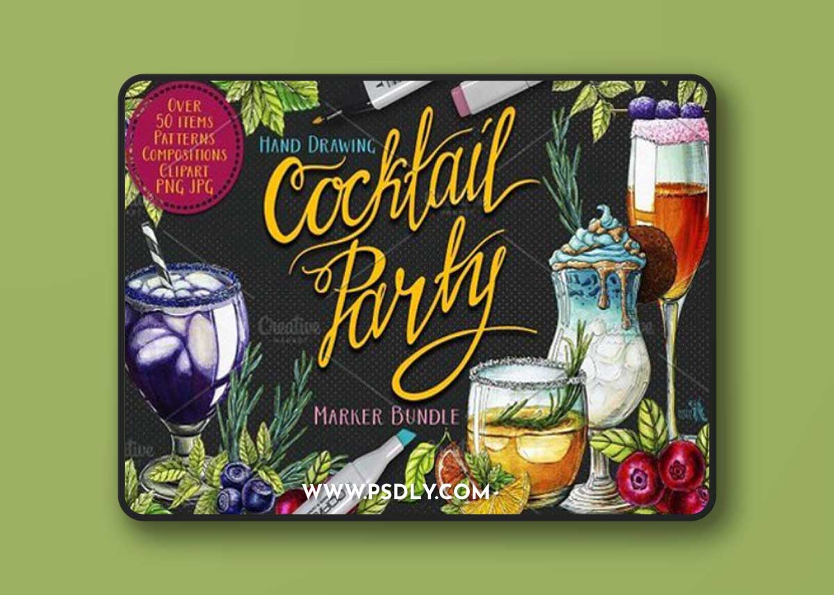 Cocktail Party Marker Bundle