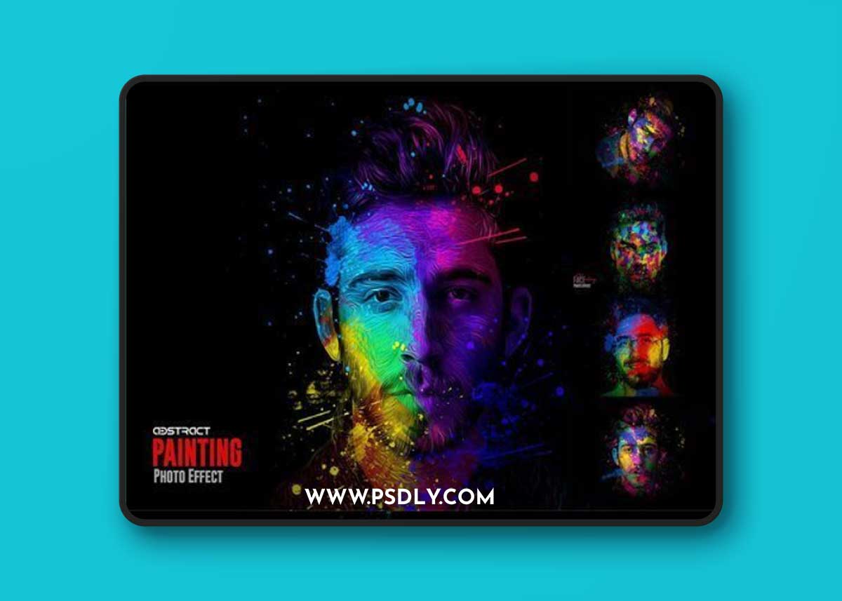 CreativeMarket - Professional Portrait Paint Effect 10989329