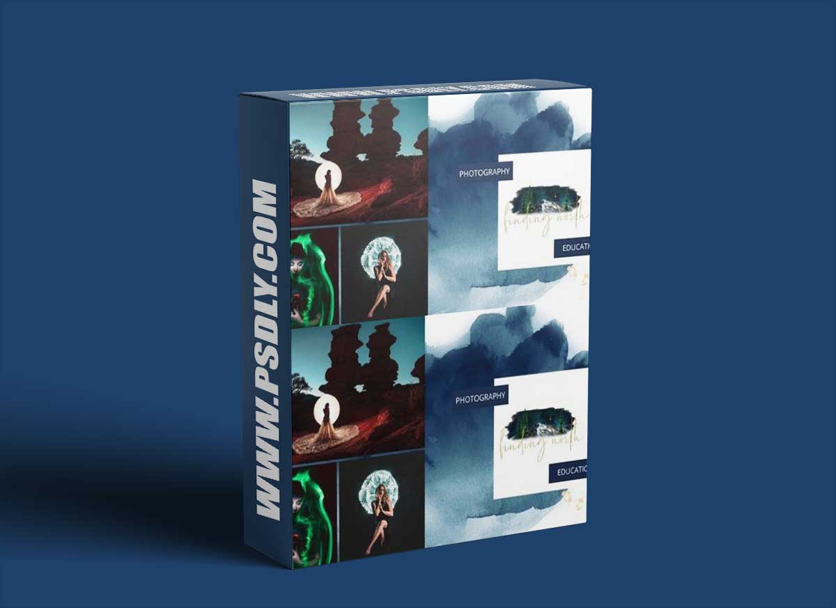 Finding North Photography - Educational Light Painting