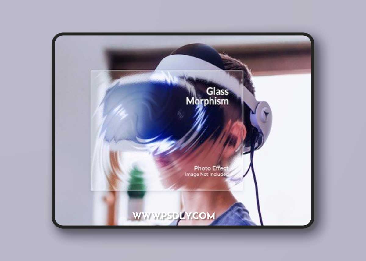 Glass-morphism-overlay-photo-effect