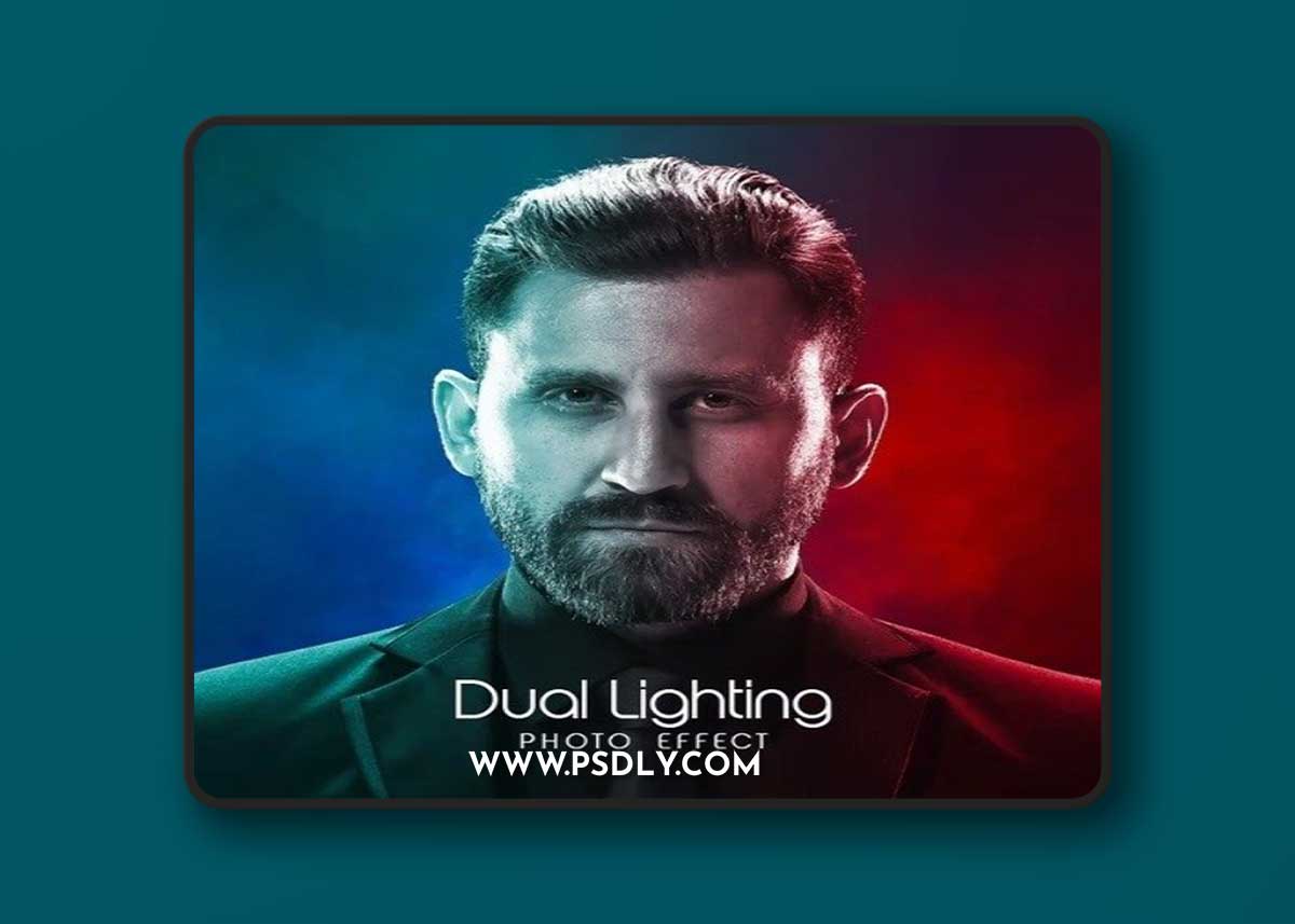 GraphicRiver - Dual Lighting Photo Effect 40176886