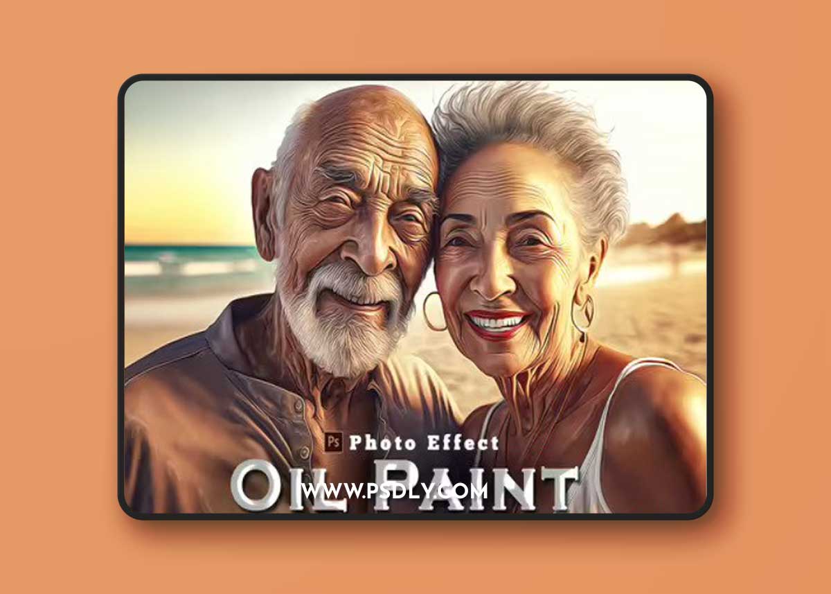 Oil Paint Photoshop Action