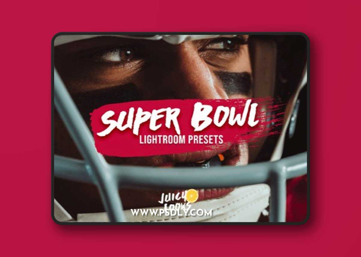 Super Bowl Football Lightroom Presets