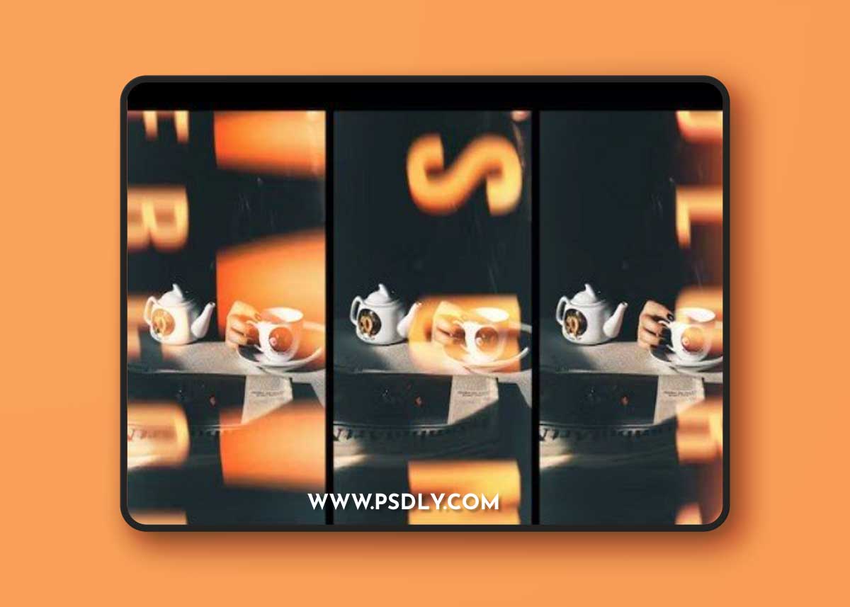 Vertical Film Frame Overlays Pack