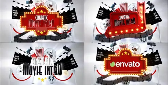 Videohive Cinematic Movie Logo Reveals 19601500