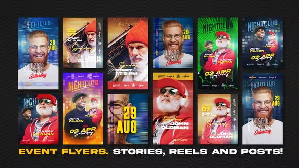 Videohive Event Flyers. Stories, Reels and Posts 43457378