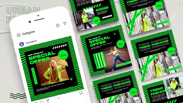 Videohive Fashion Urban Instagram Post 43333916