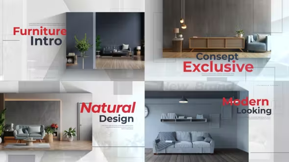 Videohive Furniture Intro 43310742