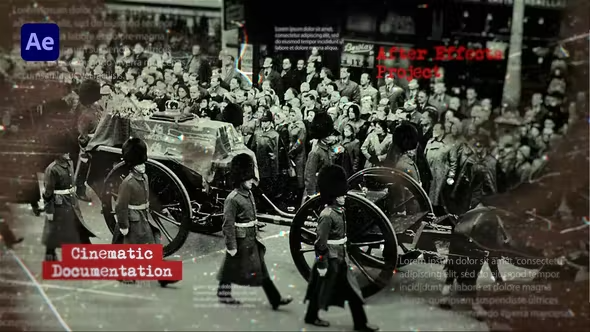 Videohive Historical Slideshow - Vintage Documentary 43447559