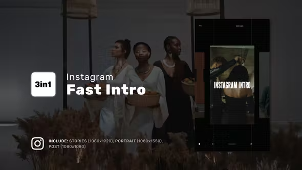 Videohive Instagram Fast Intro 43460565