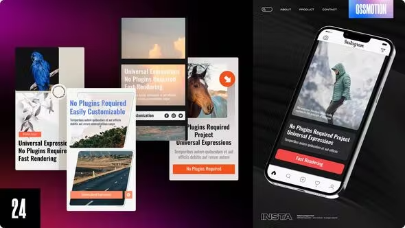 Videohive Minimal Instagram Stories 43278592