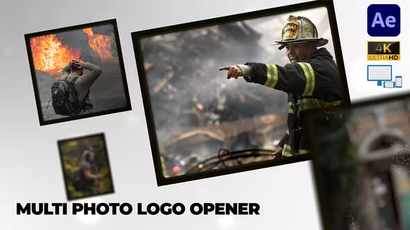 Videohive Multi Photo Logo Opener 43491713
