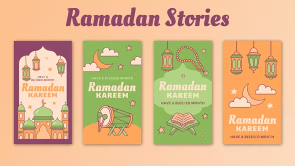 Videohive Ramadan Stories TikTok Reels 43540846