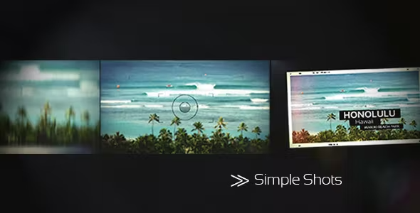 Videohive Simple Shots 755665