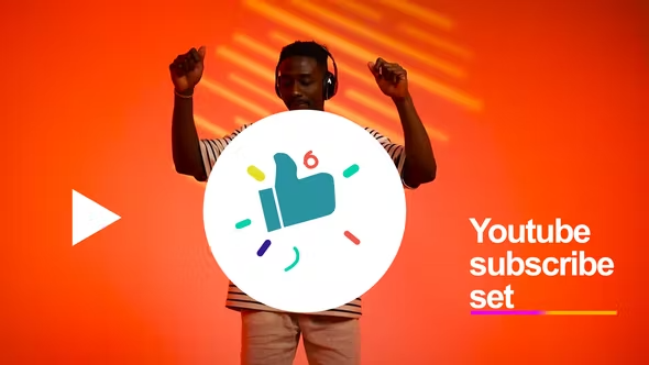 Videohive Youtube Subscribe Set 43407453