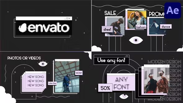 Videohive Pixelate Sale Promo for After Effects 43463691