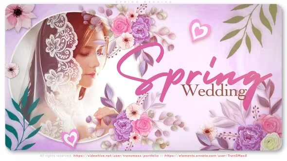 Videohive Spring Wedding 43343703