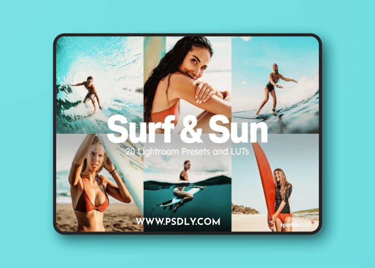 20 Surf and Sun Lightroom Presets and LUTs