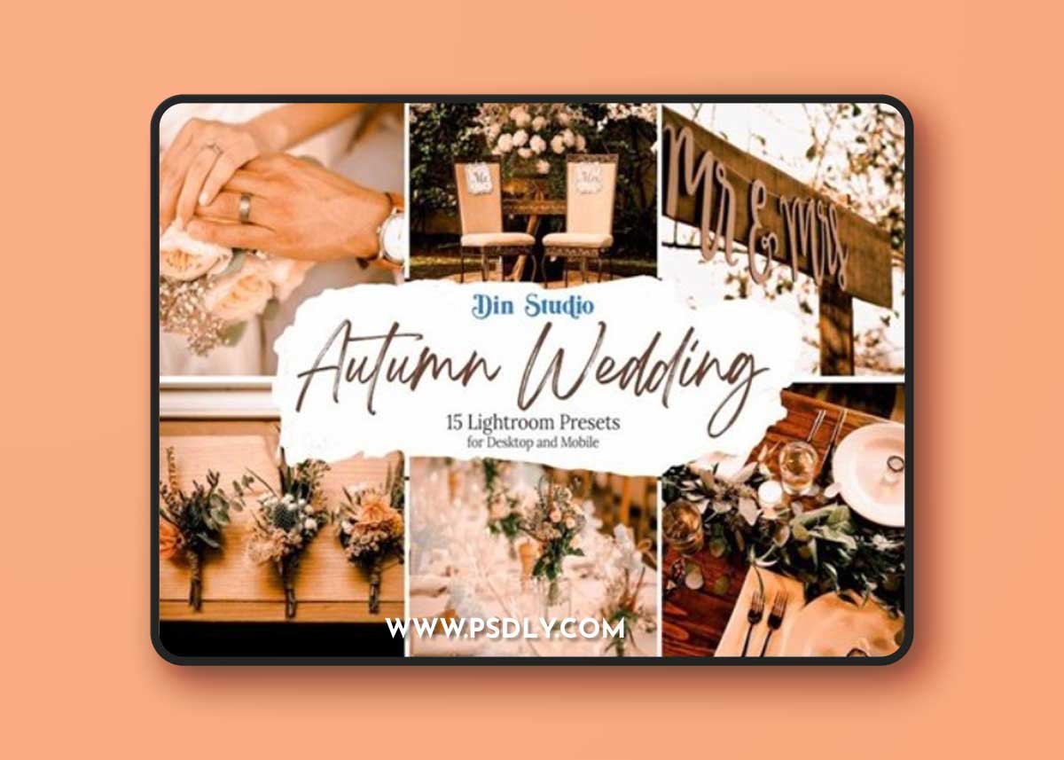 Autumn Wedding Lightroom Presets 7PE99RG