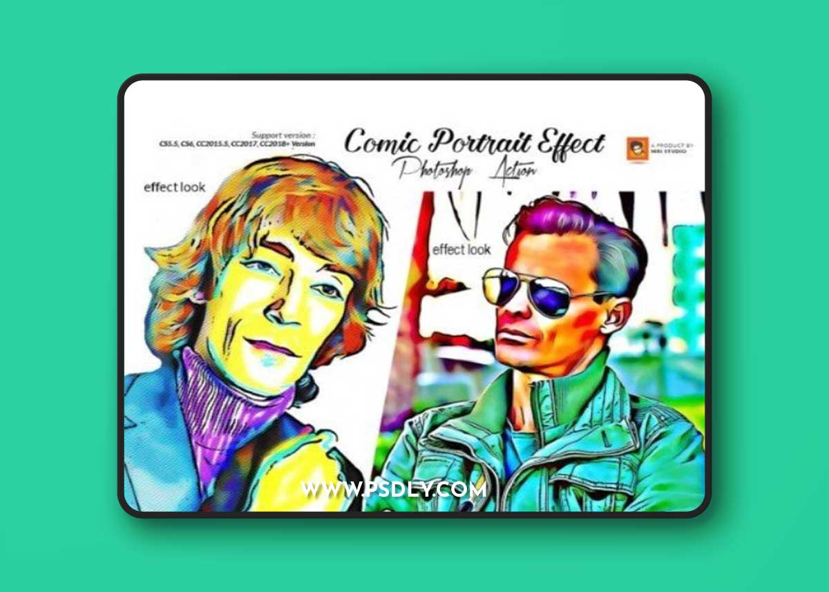 Comic Portrait Effect