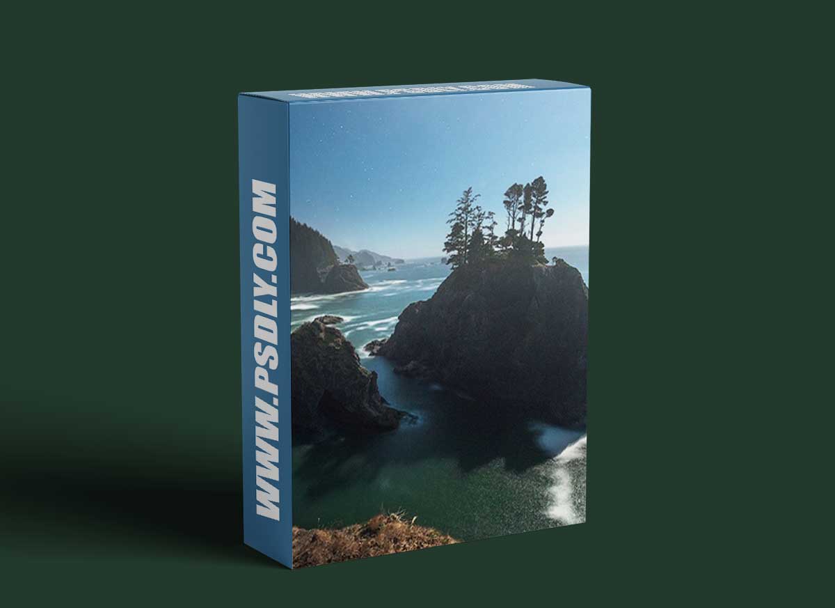 Dave Morrow's Photography - Start to Finish Photo Editing | Stars & Moon Glow on the Coast