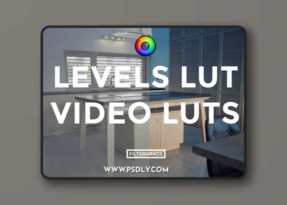 FilterGrade Levels LUT Video LUTs