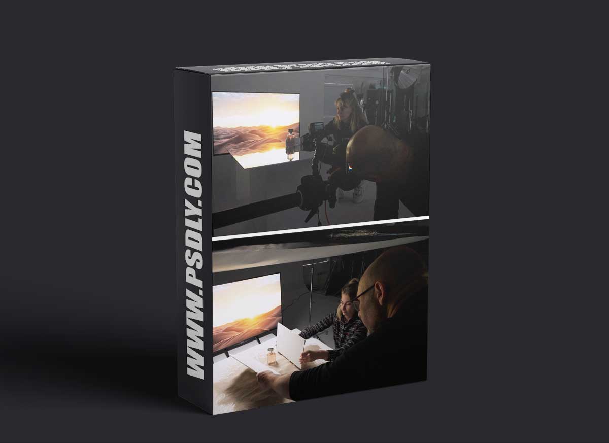 Karl Taylor - Cosmetics Product Shoot Using TV Background