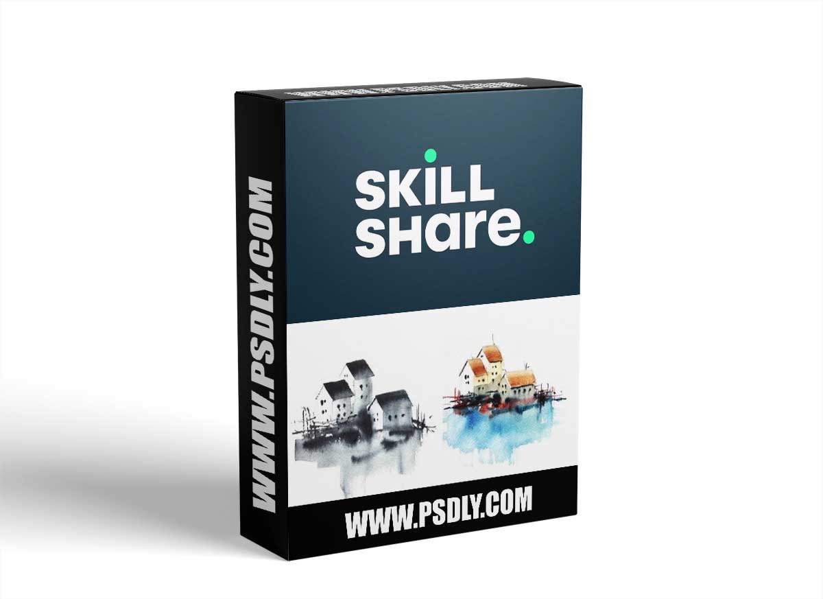 Loose Watercolour - An Exercise for Beginners in Simple Focal Points