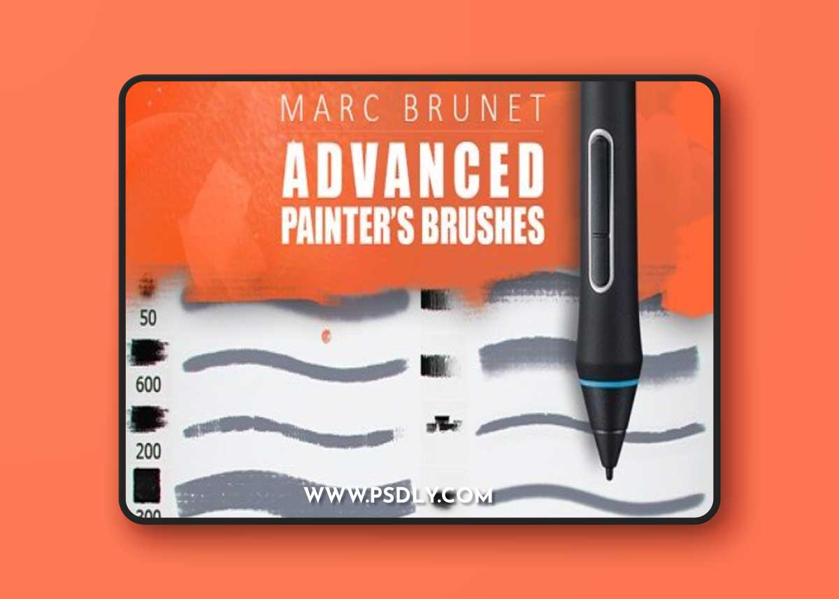 Marc Brunet's Advanced Painter's PS Brushes