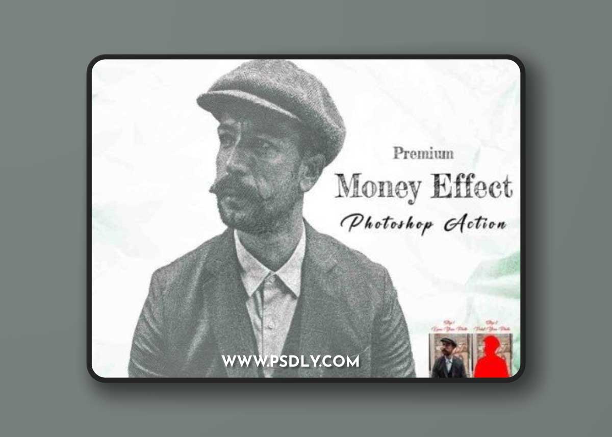 Premium Money Effect Photoshop Action