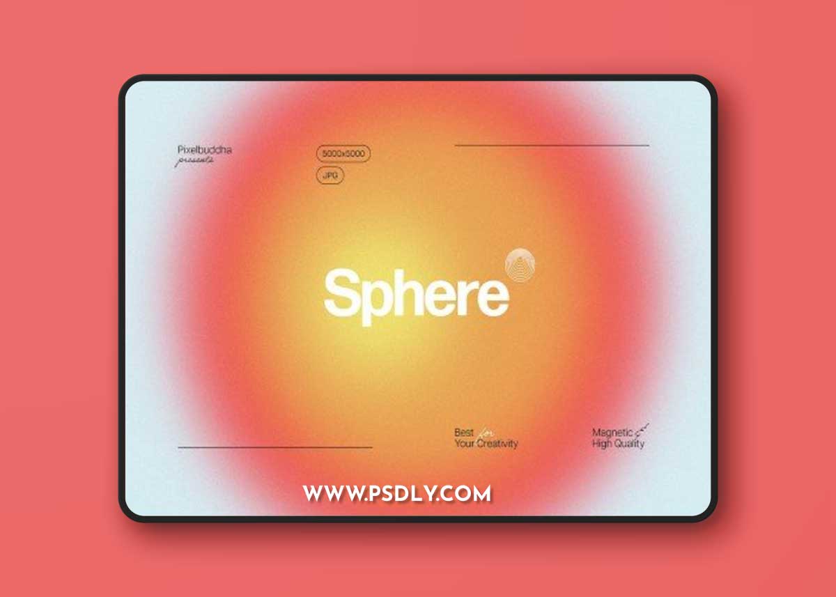 Round Circle Gradient Textures Pack