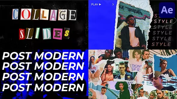 Aesthetics Collage for After Effects