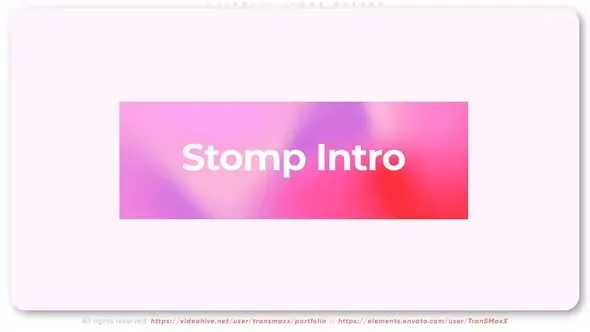 Videohive Colorful Stomp Opener 44438815