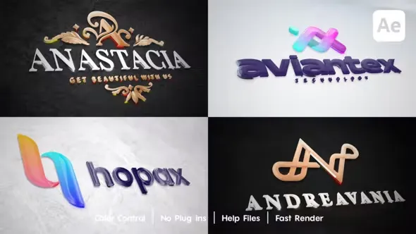 Videohive Glossy Logo Reveal 44412532