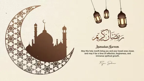 Happy Ramadan Kareem - Greeting - Opener - Intro V.02