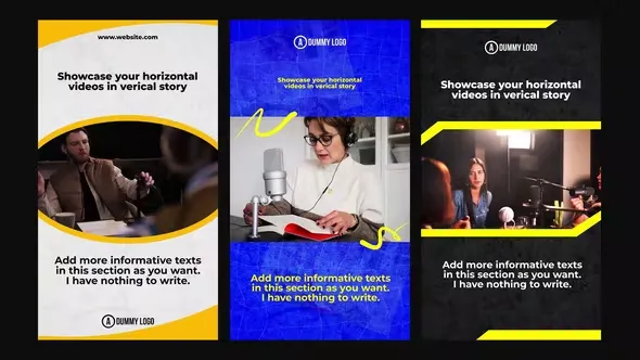 Horizontal to Vertical Video