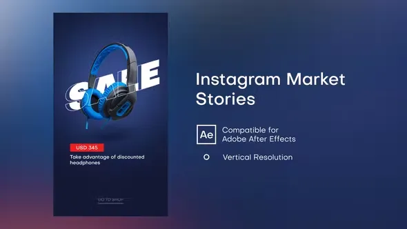 Videohive Instagram Market Stories 43941358