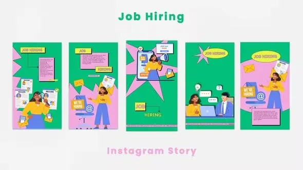 Videohive Job Hiring Instagram Story 44334768