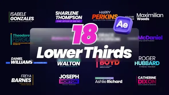 Videohive Lower Thirds 44270705