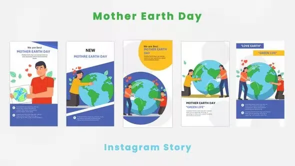 Videohive Mother Earth Day Instagram Story 44422397