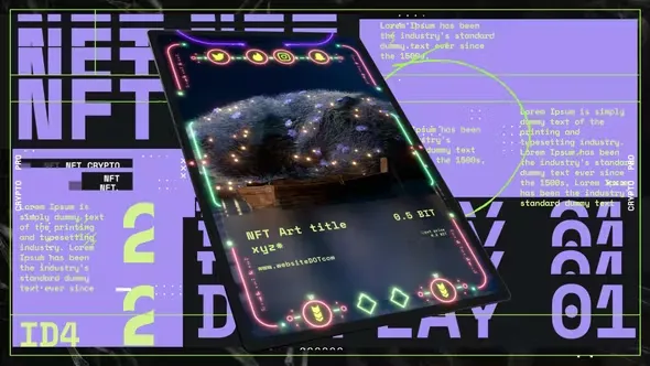 Videohive NFT Intro Display 44025660