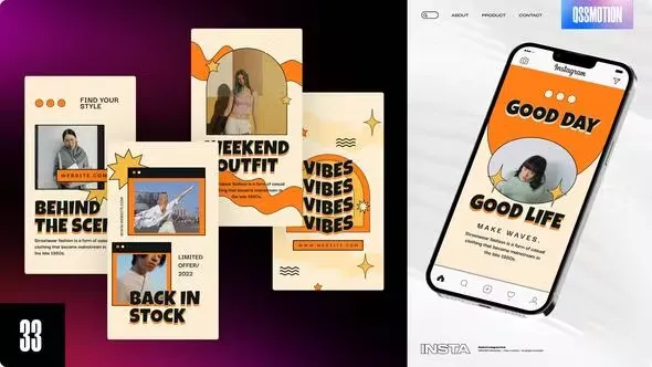 Videohive Nears Instagram Story 43930407