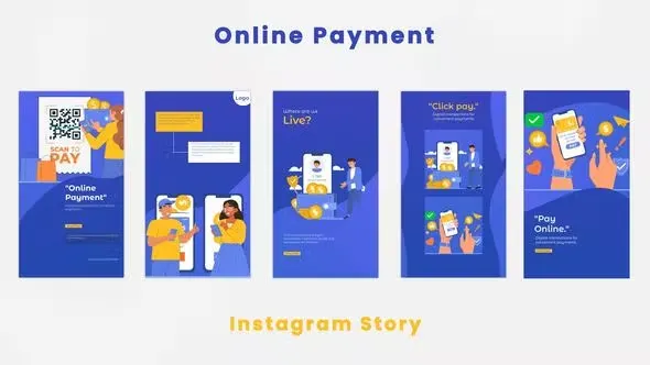 Online Payment Instagram Story