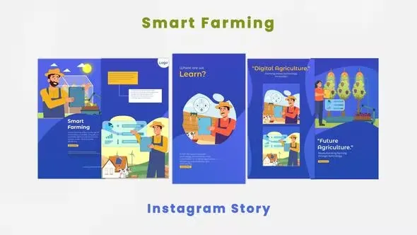 Videohive Smart Farming Technology Instagram Story 44420314