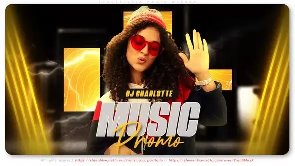 Videohive Electricity Music Opener 44319270