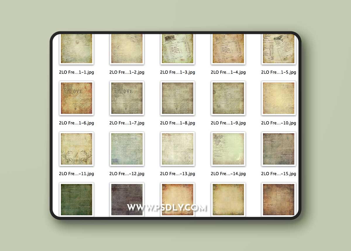 2 Lil Owls: French Brocante Set 1