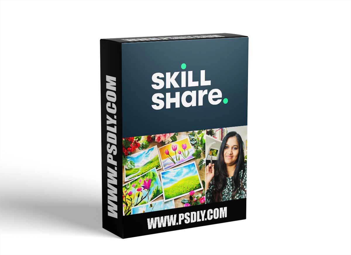 Blossom to Bloom: Painting 15 Stunning Spring Paintings with Watercolours